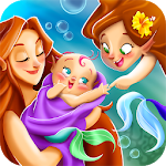 Cover Image of Tải xuống Mermaid Baby Care Adventure - Newborn Child Game 1.10.1 APK