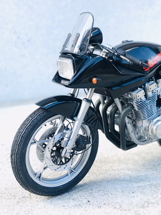 スイフトスポーツのプラモデル・スズキGSX1100Sに関するカスタム事例の投稿画像5枚目