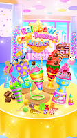 Rainbow Cone Dessert Maker Screenshot