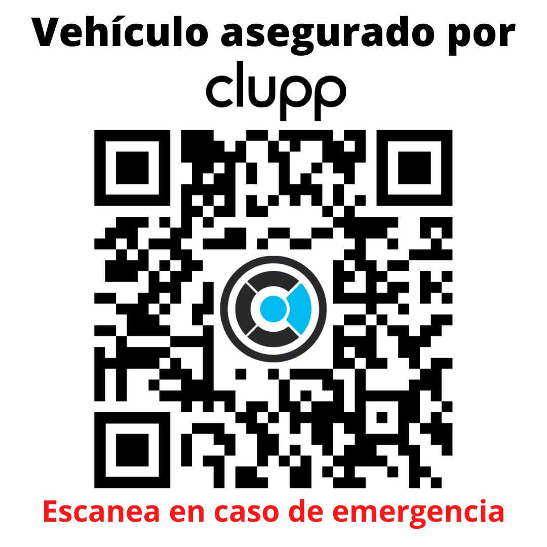 QR seguridad para casco con datos personales, contacto, emergencia y  medicos - TeamTrack