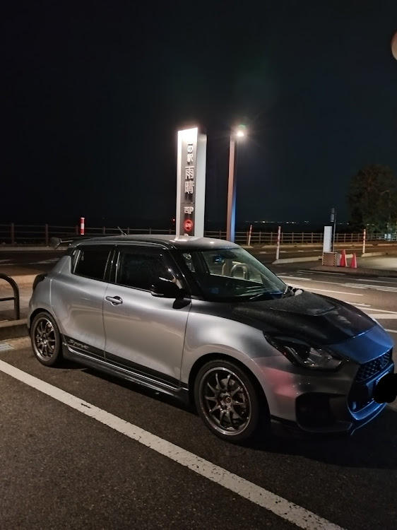スイフトスポーツのヌルテカボディ選手権・石川県みちめぐ・富山県みちめぐ・ダムカードもGET👍・Team 03'zに関するカスタム事例の投稿画像11枚目