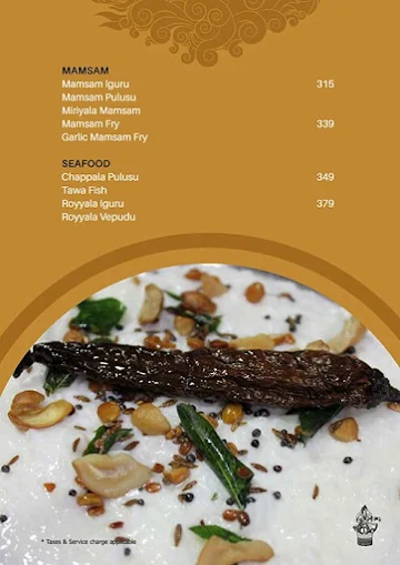 Tabla menu 