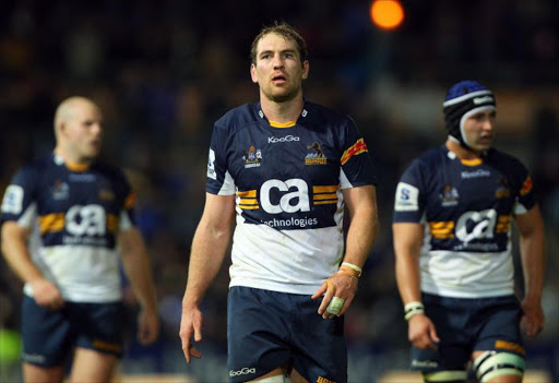 Rocky Elsom of the Brumbies looks on during the round 14 Super Rugby match between the Force and the Brumbies at nib Stadium on May 21, 2011 in Perth, Australia