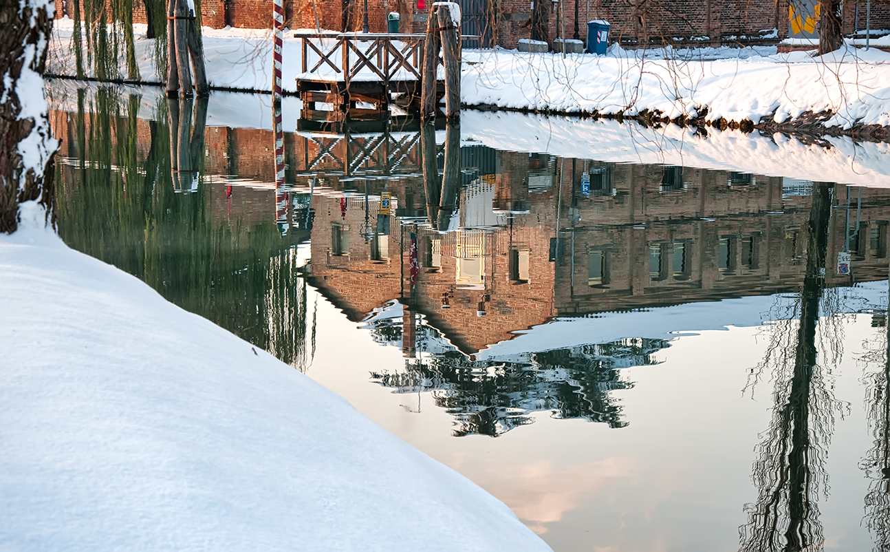 Lungo il Naviglio d'inverno di 6x6