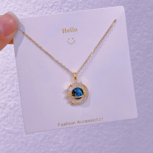 Title 13, Starry Sky And Planets Modeling Titanium Steel ...