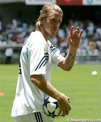 David Beckham Real Madrid