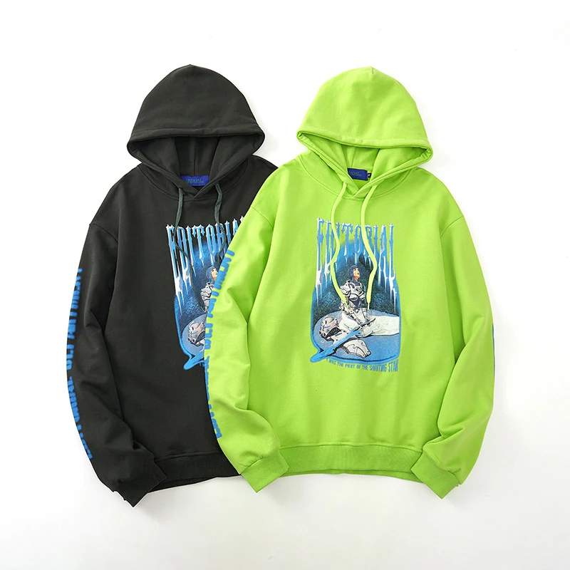Desperate Knight Print Men's Short Hoodie