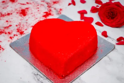 Heart Shape Red Velvet Cake [1 Kg]
