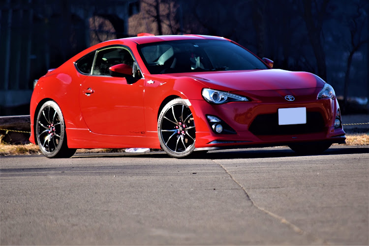 86の久しぶりの洗車・お化粧道具はシュアラスター、一筋・難なくノーマルタイヤでドライブ可能です😇・半過公園・上田に関するカスタム事例の投稿画像1枚目