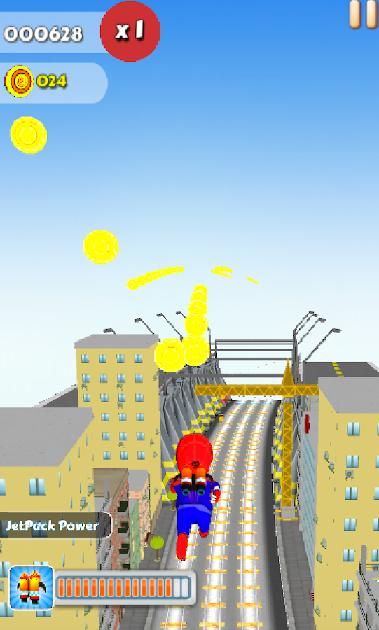   Spider Subway Surfers- 스크린샷 