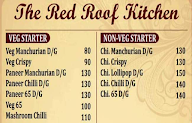 The Red Roof Kitchen menu 1