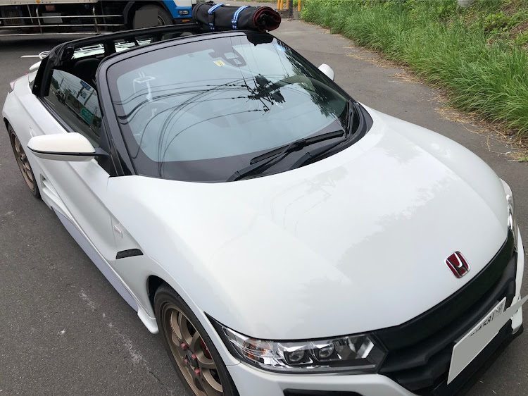 S660のオープンは寒い日がイイね・ガンプラネタばっかでスンマセン・ハーフオープンに関するカスタム事例の投稿画像1枚目