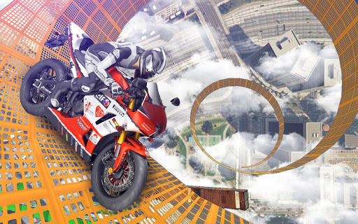 Bike Impossible Tracks Race: 3D Motorcycle Stunts