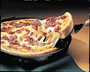 Deep-dish pizza