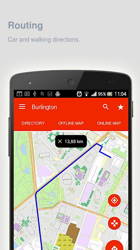 免費下載旅遊APP|Burlington Map offline app開箱文|APP開箱王