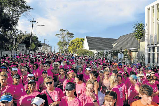 IN THE PINK OF HEALTH: The popular Kempston Ladies Nite Race sets off at Oxford Striders at 5pm tomorrow. Last year saw the race grow in popularity