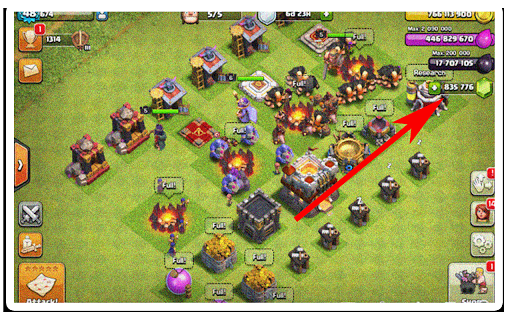 Server Gems Clash of Clans FHX