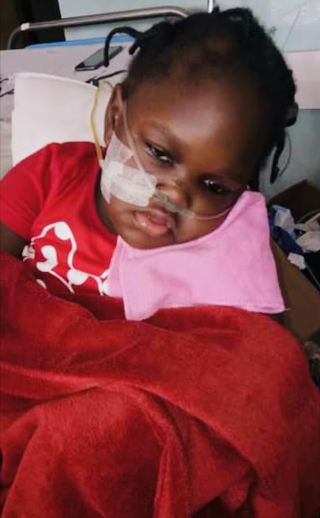 SHE NEEDS YOUR HELP: Eight-year-old Igdaliah Persida. She needs Sh3.5 million for treatment in India. Image: COURTESY