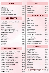 Cafe Goodluck menu 1