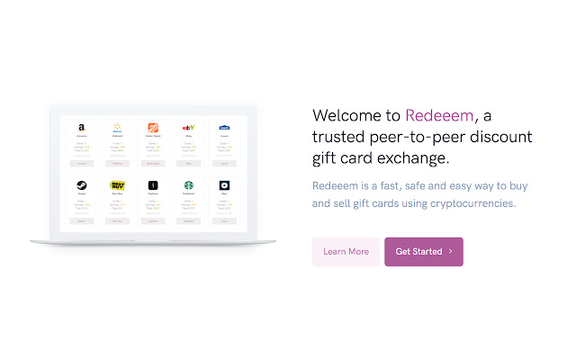 Redeeem | Discount Gift Cards chrome extension