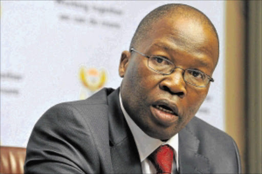 NEW PLAN: Minister of Correctional Services Sbu Ndebele