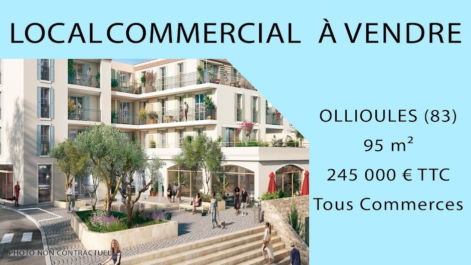 Vente locaux professionnels  95.15 m² à Ollioules (83190), 245 000 €