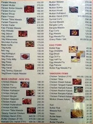 Tarang menu 2