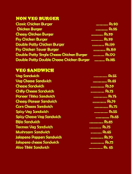 One And Only Restaurant menu 3