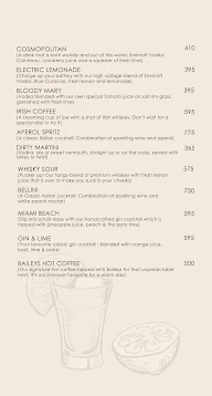 Caffe Tonino menu 2