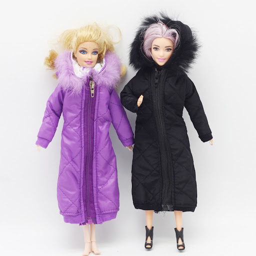 Title 7, 11 Inch Toy Doll Cotton Down Jacket. Soft and w...
