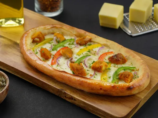 Chicken Tikka Garlic Bread