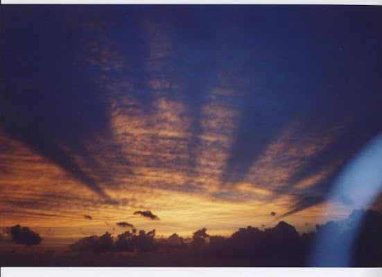 NUVOLE AL TRAMONTO PRIMA DELLA TEMPESTA di MATERNI