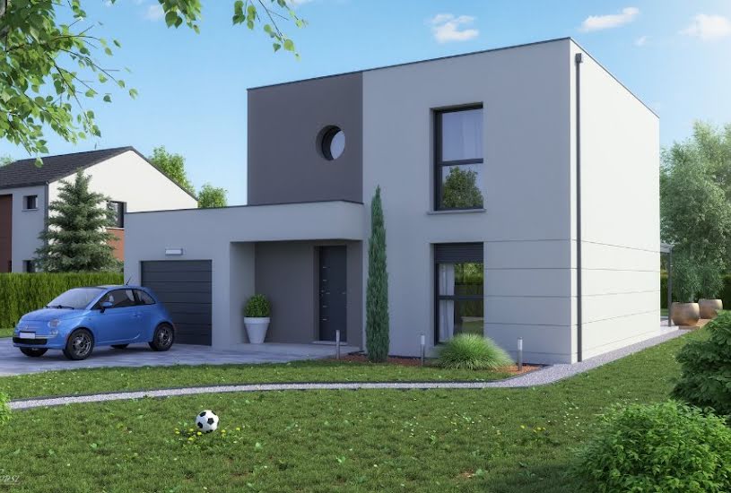  Vente Terrain + Maison - Terrain : 858m² - Maison : 100m² à Verny (57420) 