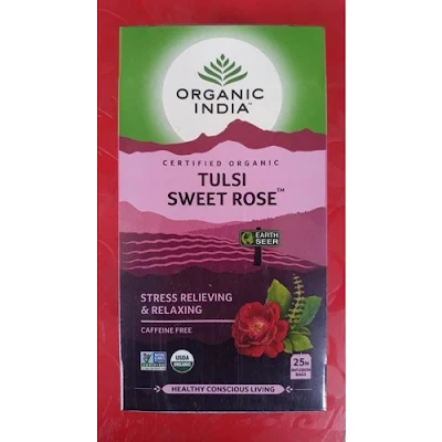 Tulsi Sweet Rose Tea Bags - 25 bags