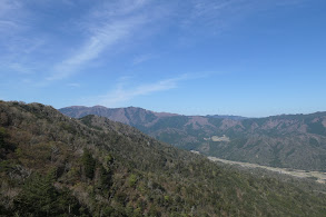 武奈ヶ岳方面