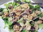 Shrimp, Mushroom & Artichoke Salad was pinched from <a href="http://www.deliciously-thin.com/shrimp-and-artichoke-recipe.html" target="_blank">www.deliciously-thin.com.</a>