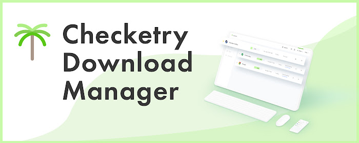 Checketry: download manager marquee promo image