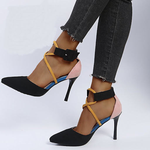 Title 5, Summer pointed toe cross strap womens sandals ...
