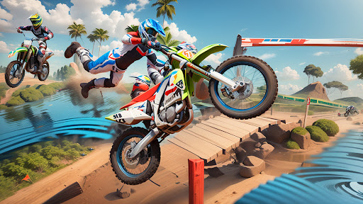 Screenshot Motocross Bike Racing Game