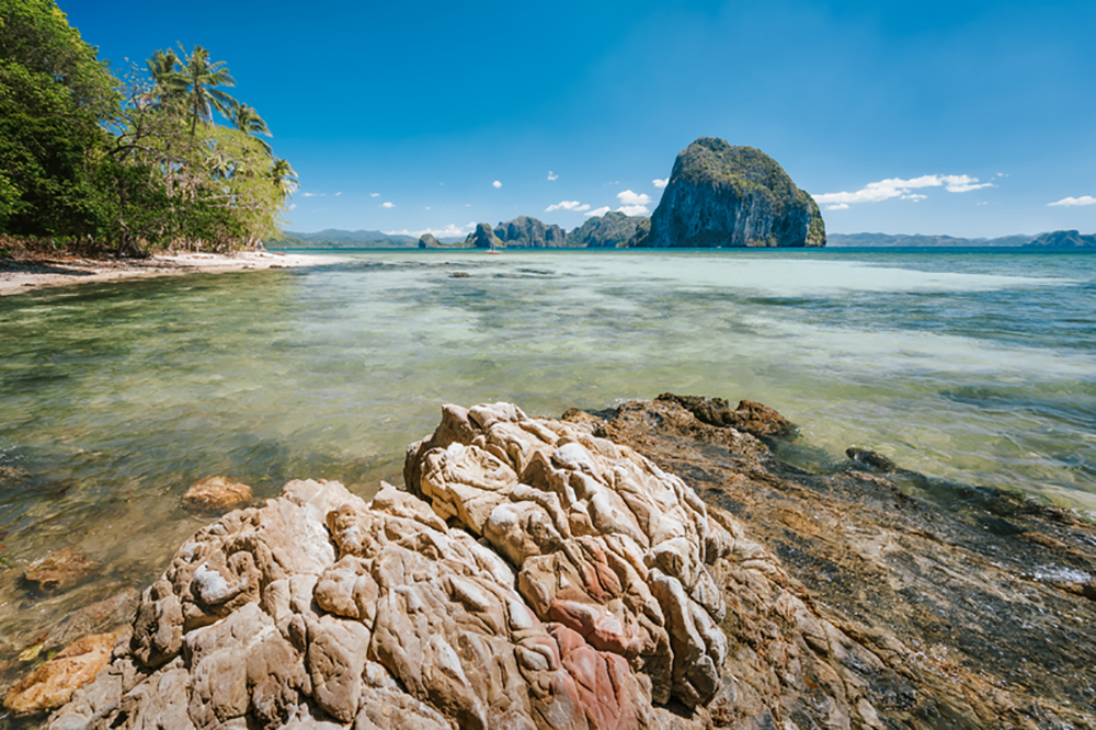 Las Cabanas Beach. El Nido Palawan Tourist Spot