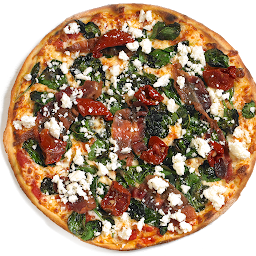 14'' Large Spinach, Bacon & Goat Cheese Pizza