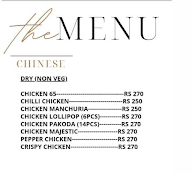 Chef Secret Kitchen menu 1