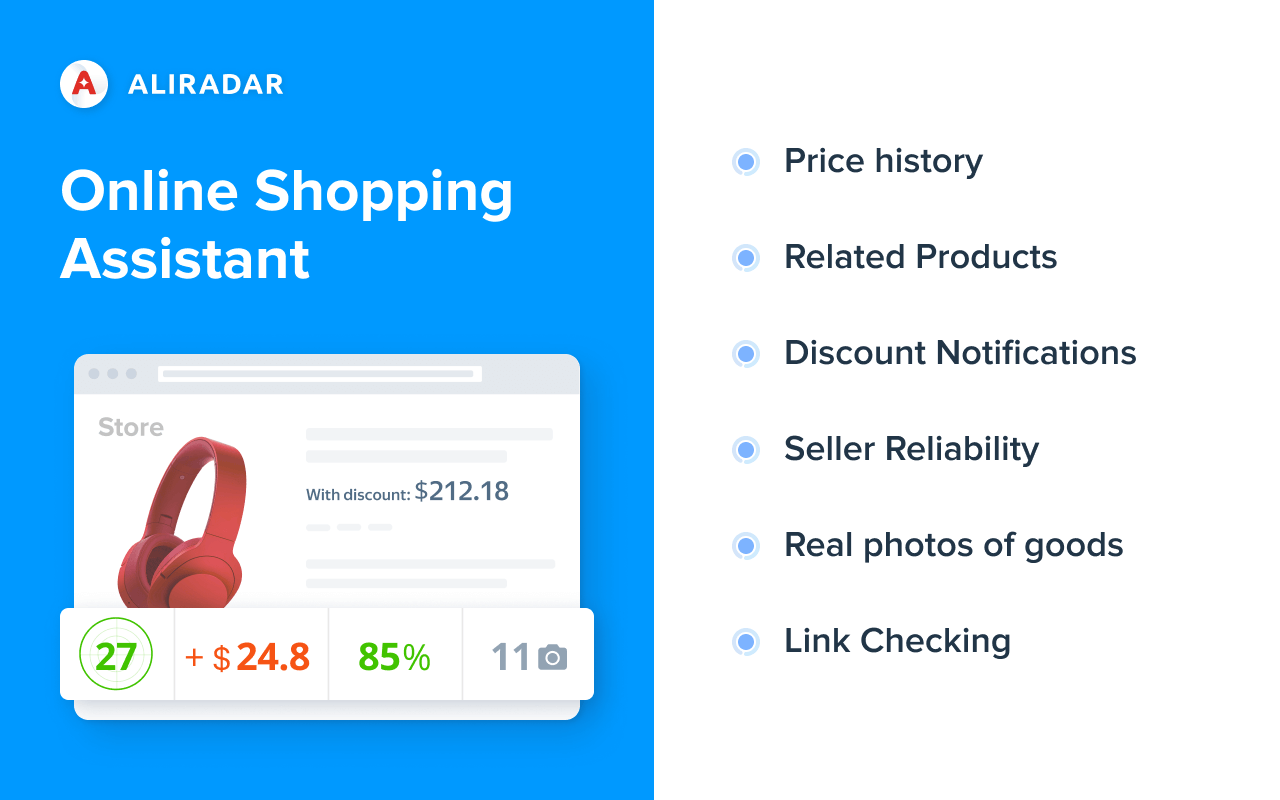 AliRadar Shopping Assistant Preview image 3