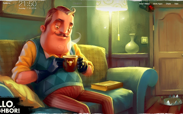 Hello Neighbor Game HD Wallpapers New Tab