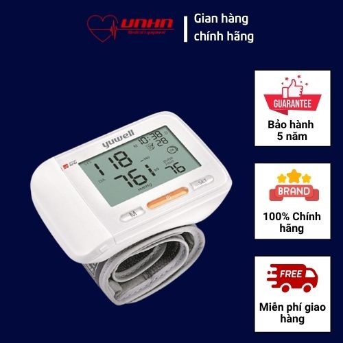 Máy Đo Huyết Áp Cổ Tay Yuwell Ye8600A - Nhập Khẩu Chính Hãng