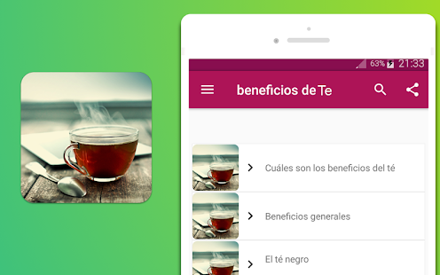 beneficios del té - náhled