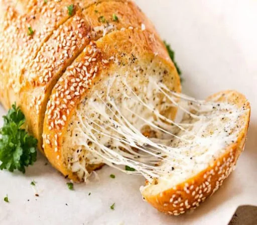 Fusion Mushroom Corn Garlic Bread