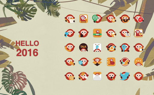 Hello 2016 launcher theme