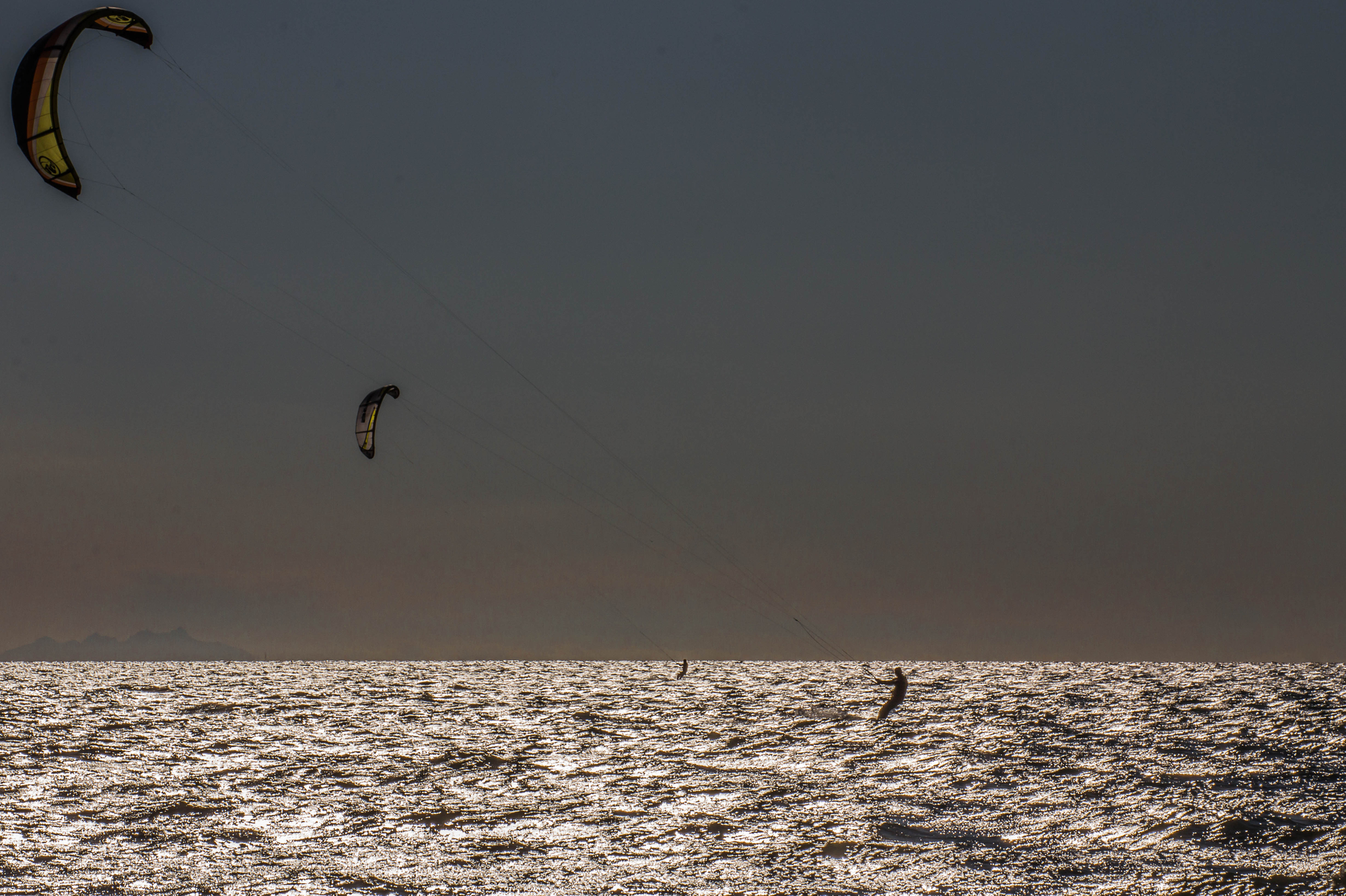 tramontando sul mare di fabio.ventrice