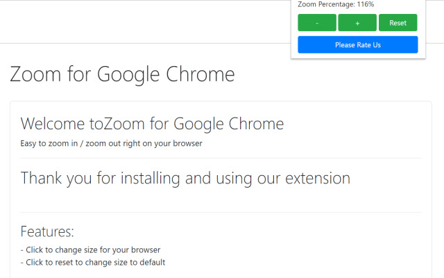 Zoom for Google Chrome™